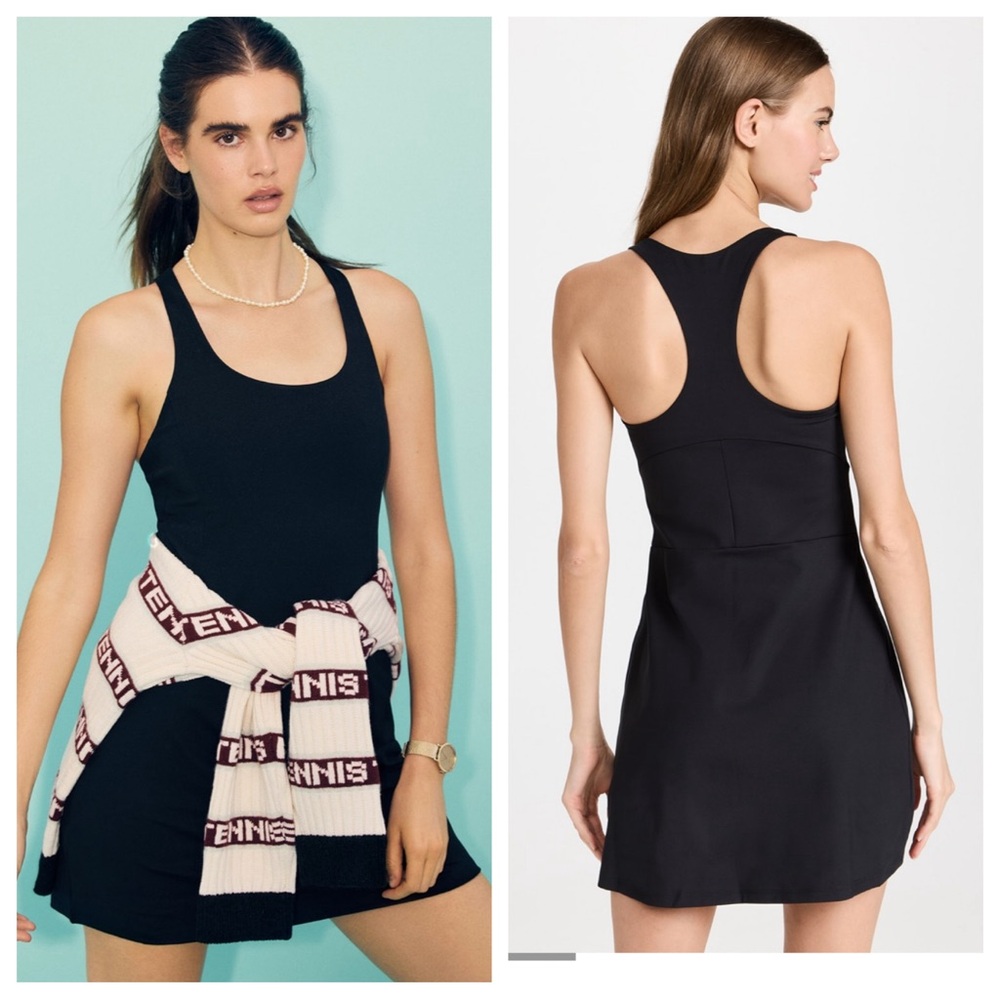 Girlfriend Collective Paloma Black Dress